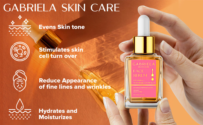 Gabriela SkinCare  Face Serum Vitamin C+ Turmeric Extract