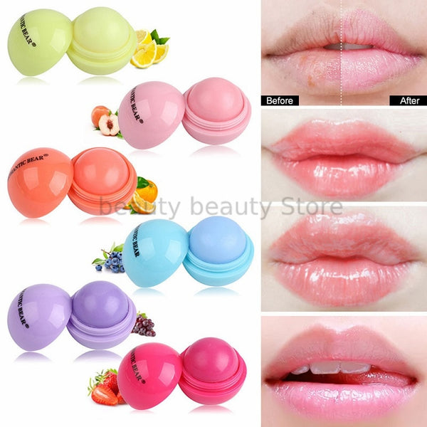 Ball Lip Balm Lip Gloss Fruit Flavour